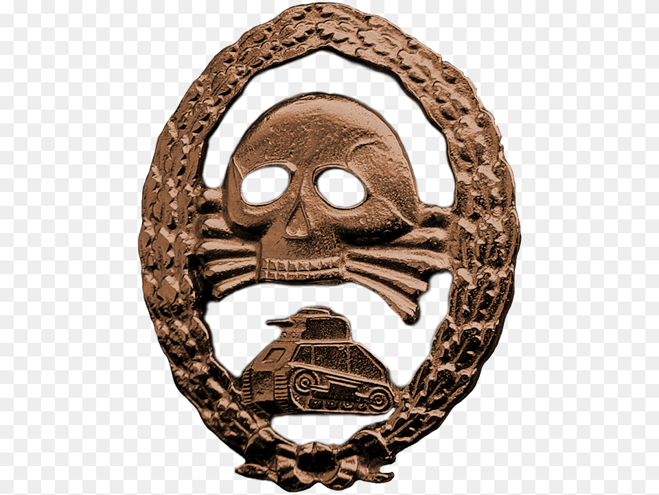 Condor Legion Tank Badge Illustration, Bronze, Symbol, Logo, Emblem Free Png Download