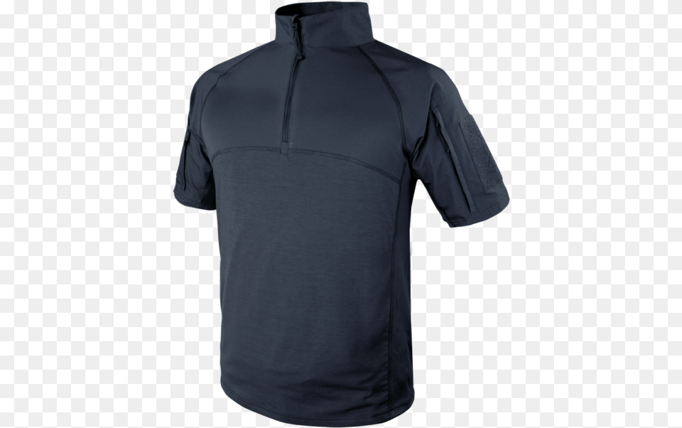 Condor Short Sleeve Combat Shirt Navy Blue 2 Bicep Nike Vapor 1 Button Laser Jersey, Clothing, Coat, Fleece, Jacket Png Image