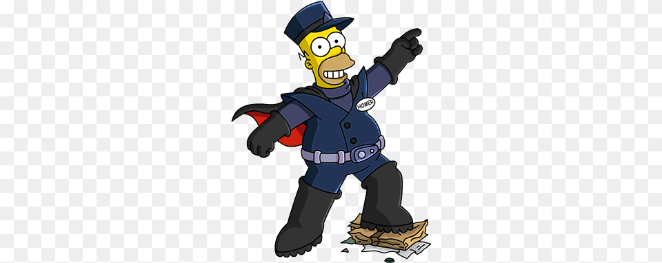 Conductor Homer Inventory Homer Simpson Monorail Conductor, Book, Comics, Publication, Clothing Png