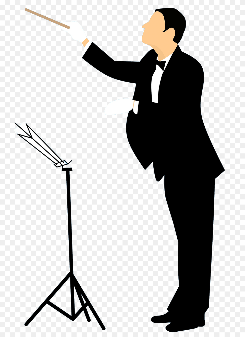 Conductor Maestro Clipart, Suit, Clothing, Photography, Formal Wear Free Transparent Png
