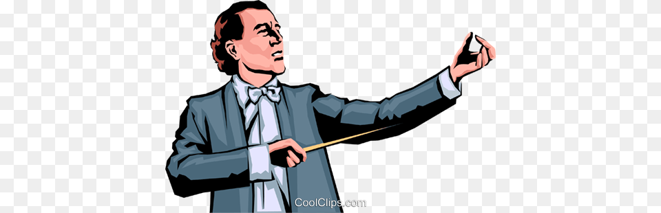 Conductor Royalty Vector Clip Art Illustration, Suit, Clothing, Coat, Formal Wear Free Transparent Png
