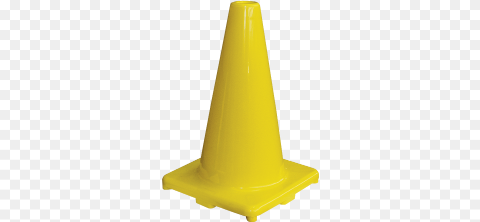 Cone 300mm Yellow Plastic, Clothing, Hardhat, Helmet Free Png Download