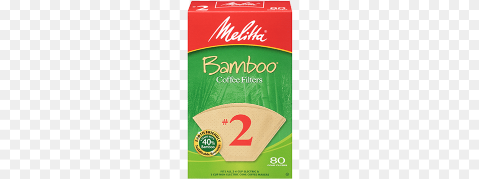 Cone Bamboo Filter Paper Melitta Bamboo Coffee Filters, Food, Ketchup Free Png Download