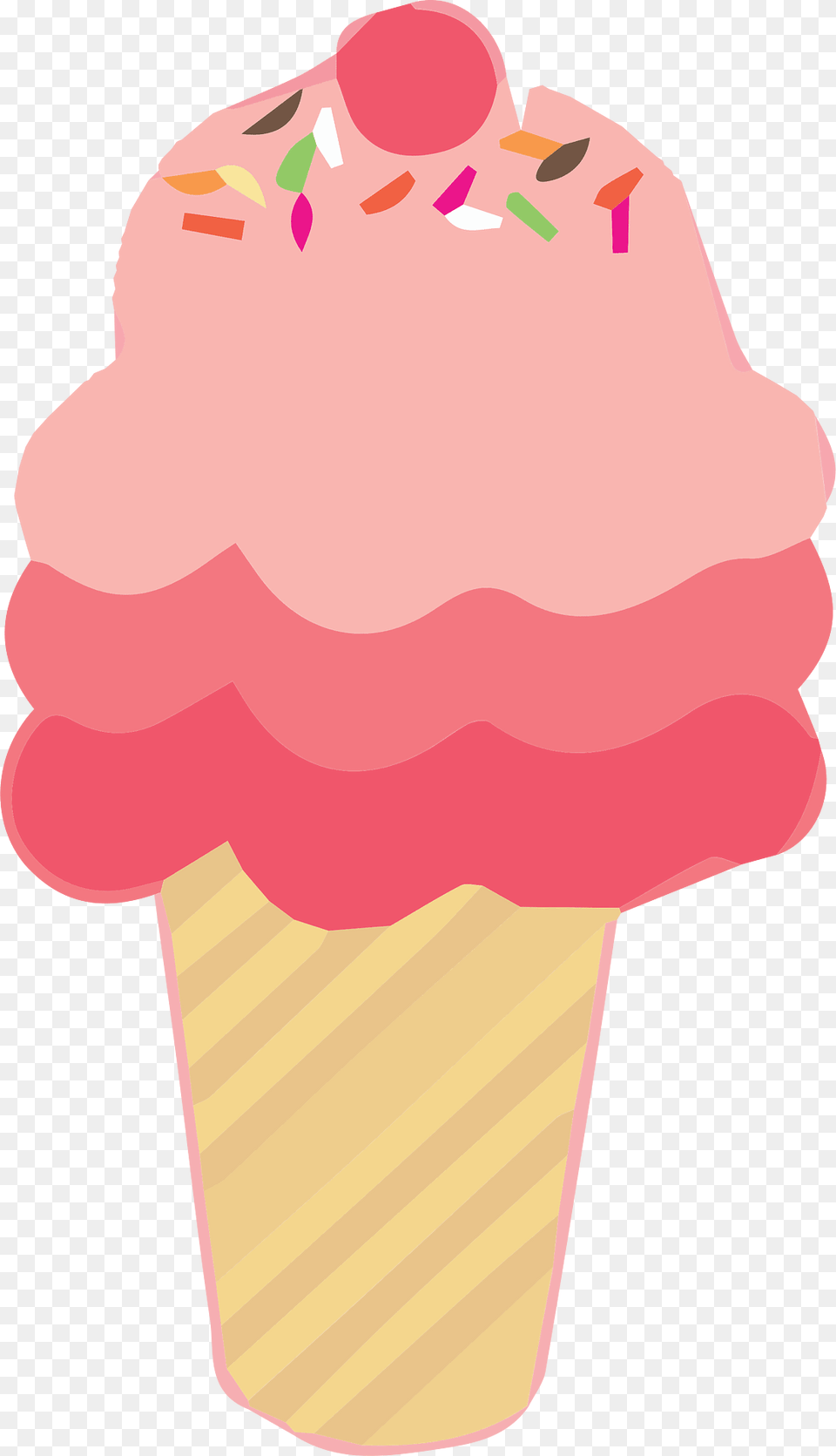 Cone Clipart, Cream, Dessert, Food, Ice Cream Free Png Download