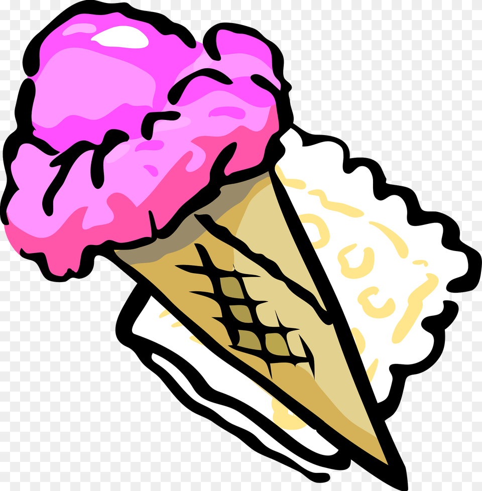 Cone Clipart, Cream, Dessert, Food, Ice Cream Free Transparent Png