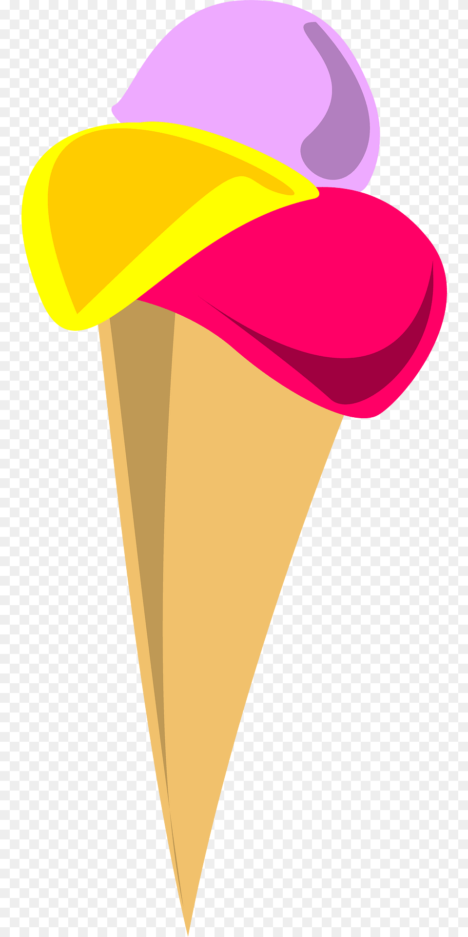 Cone Clipart, Clothing, Hat, Cream, Dessert Free Png