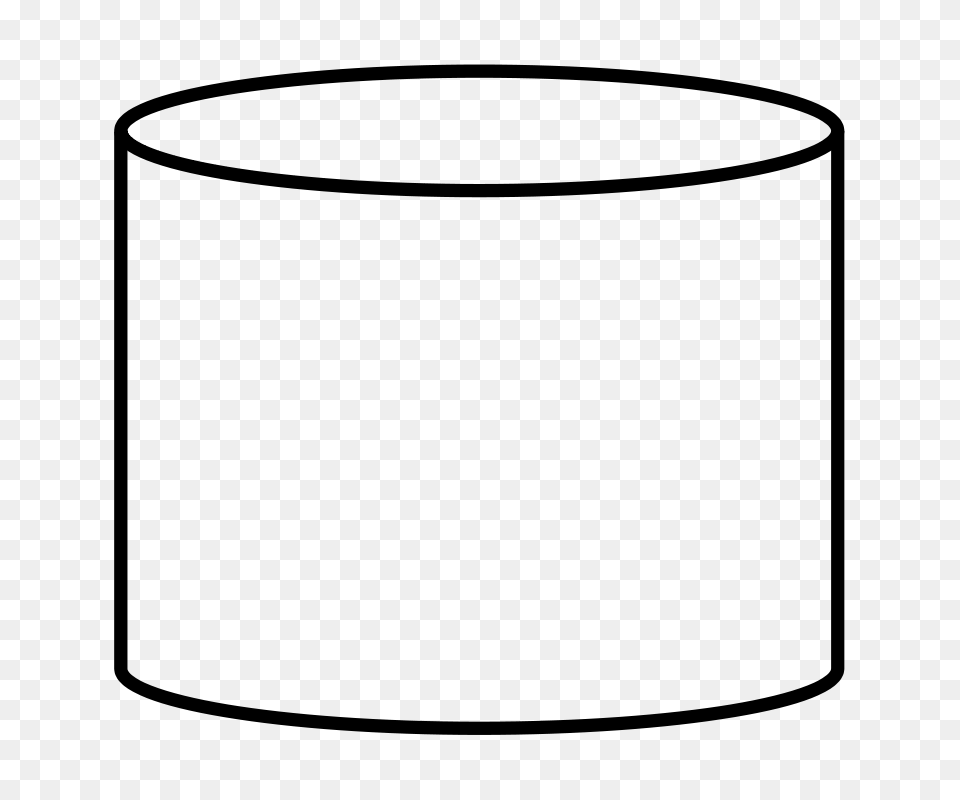 Cone Clipart Cylinder Shape, Gray Free Png Download