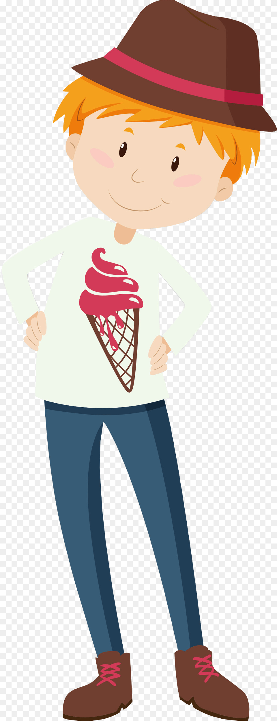 Cone Clipart Softy Tall And Short People Clipart, Food, Dessert, Cream, Ice Cream Png Image