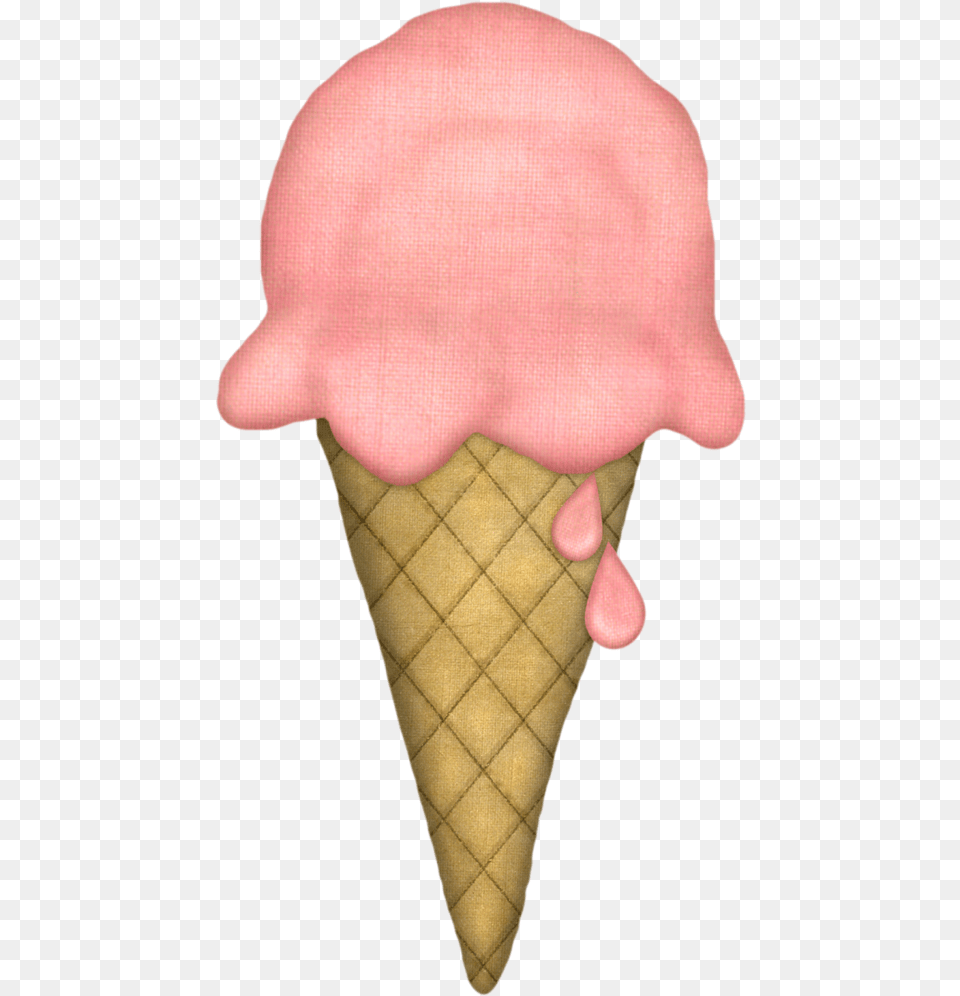 Cone Clipart Summer Glaces Clipart, Cream, Dessert, Food, Ice Cream Free Transparent Png