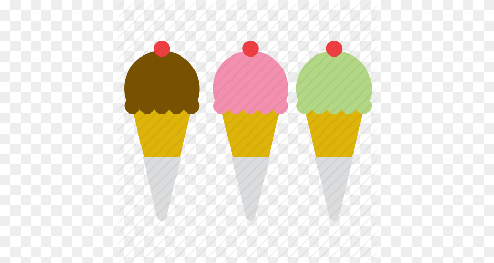 Cone Cornet Food Ice Cream Ice Cream Scoop Shop Icon, Dessert, Ice Cream, Person Free Png