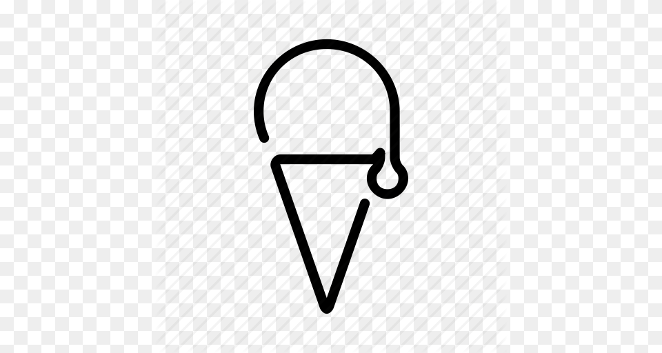 Cone Cream Ice Icecream Scoop Sweet Icon Free Transparent Png
