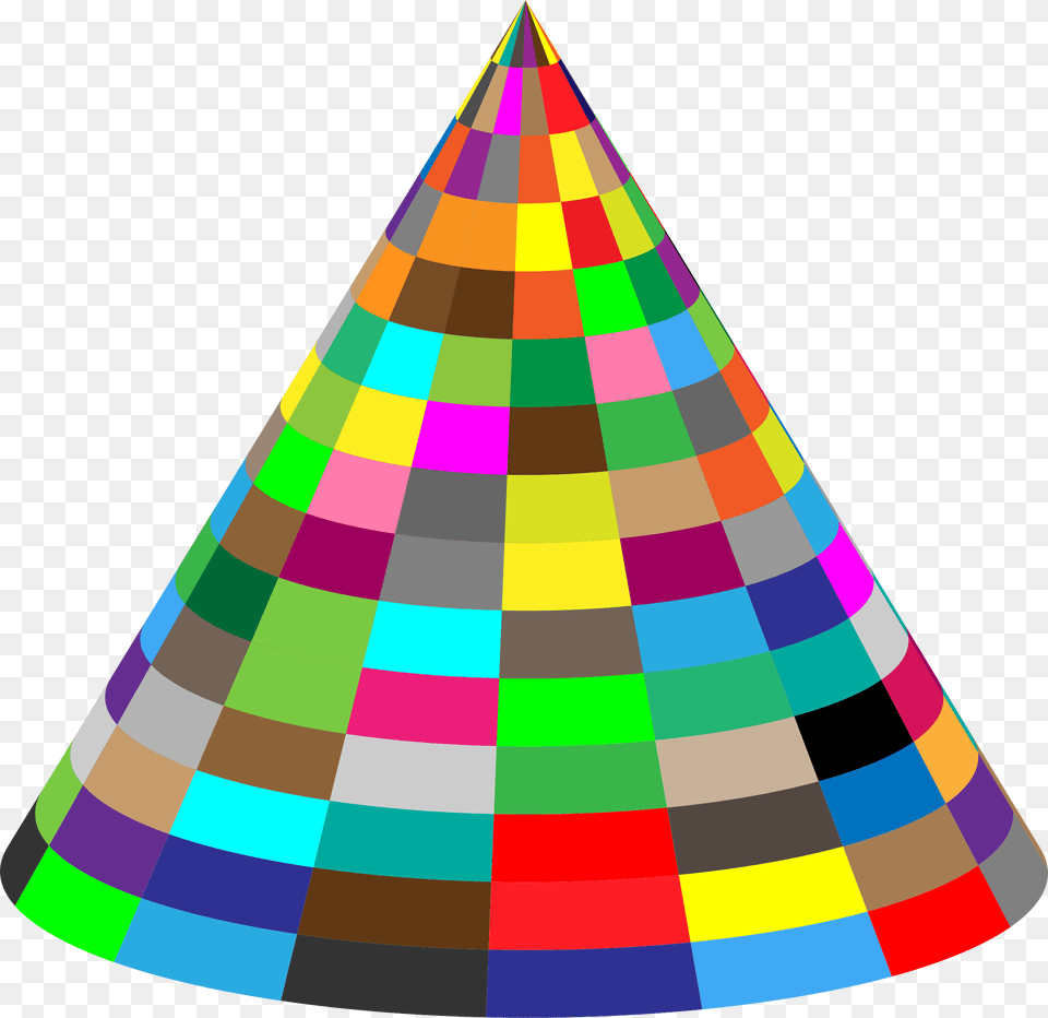 Cone Dimensional 3d Cone, Clothing, Hat Free Transparent Png
