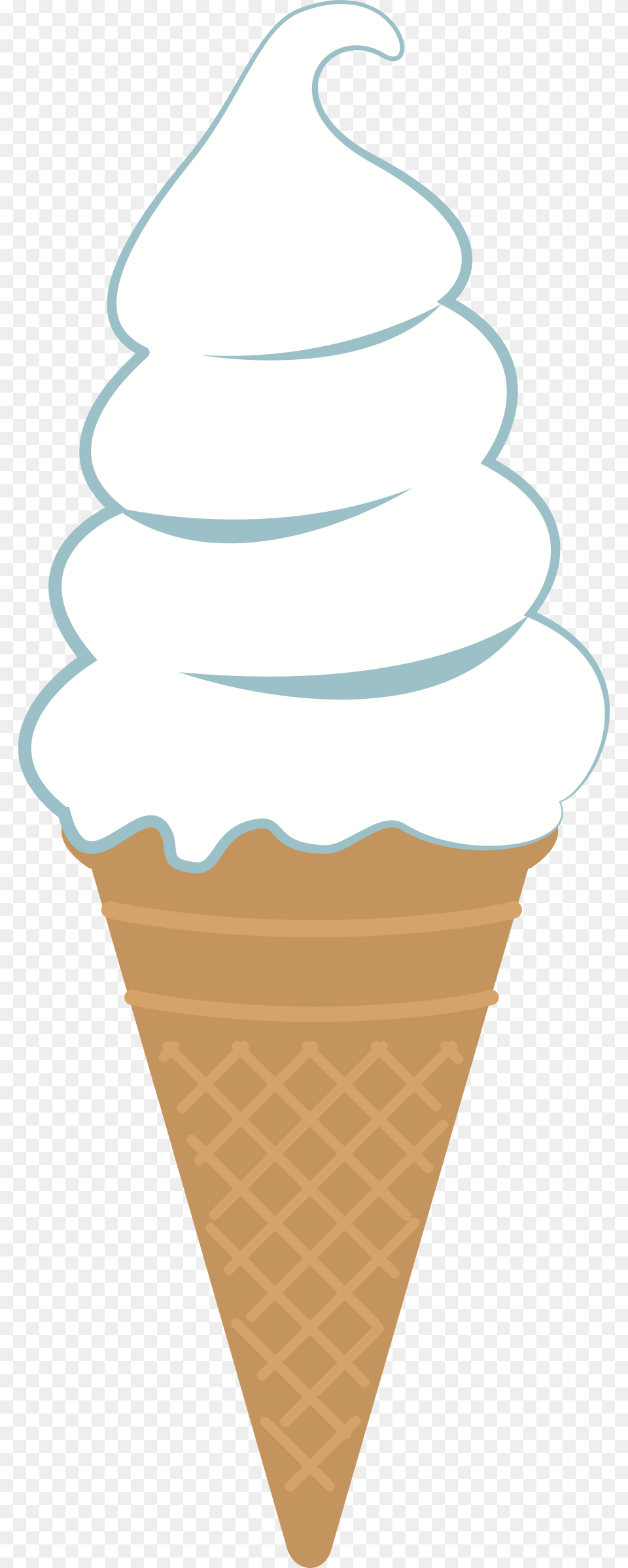 Cone Free Icecream Cone Clipart, Cream, Dessert, Food, Ice Cream Png Image