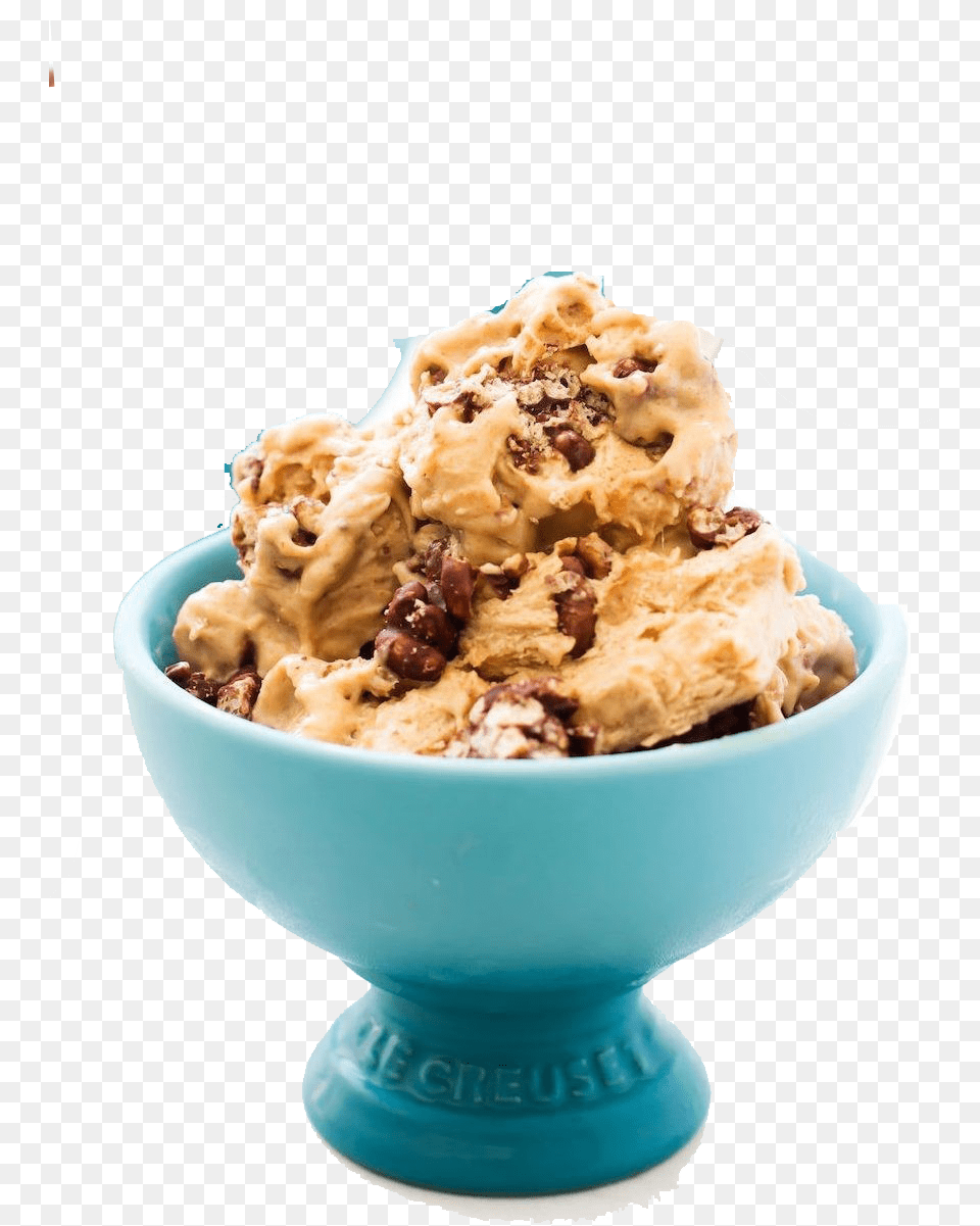 Cone Ice Cream Clipart Peanut Butter Crunch Ice Cream, Dessert, Food, Ice Cream, Frozen Yogurt Png