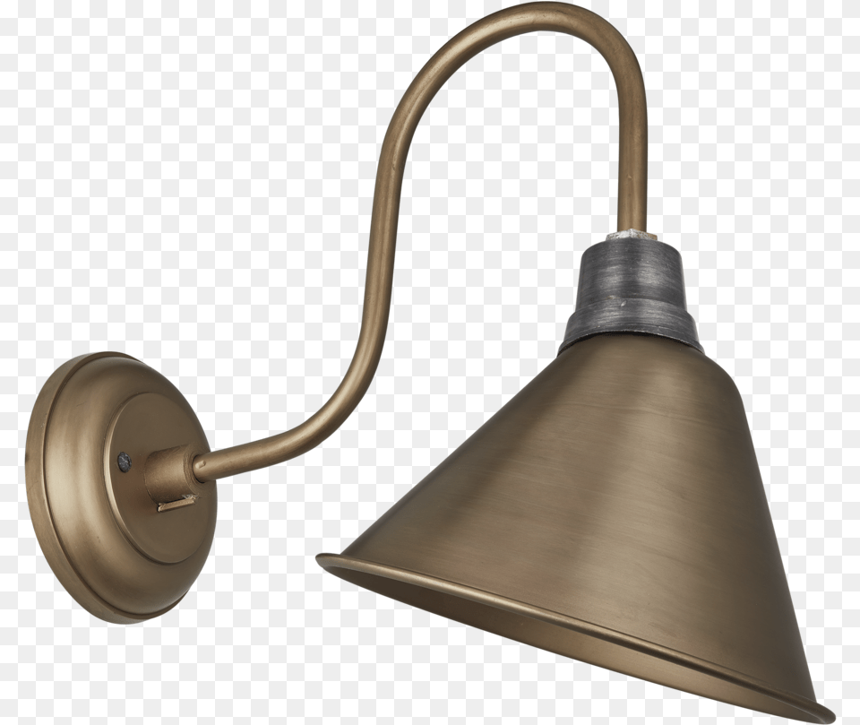 Cone Shape Sconce, Bronze, Lamp, Lampshade, Bathroom Png