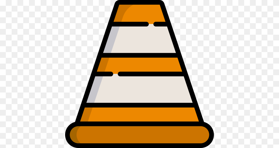 Cone Traffic Cone Icon, Fence Png Image