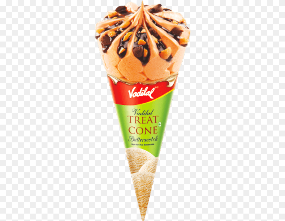 Cone Vadilal Ice Cream, Dessert, Food, Ice Cream, Ketchup Png Image