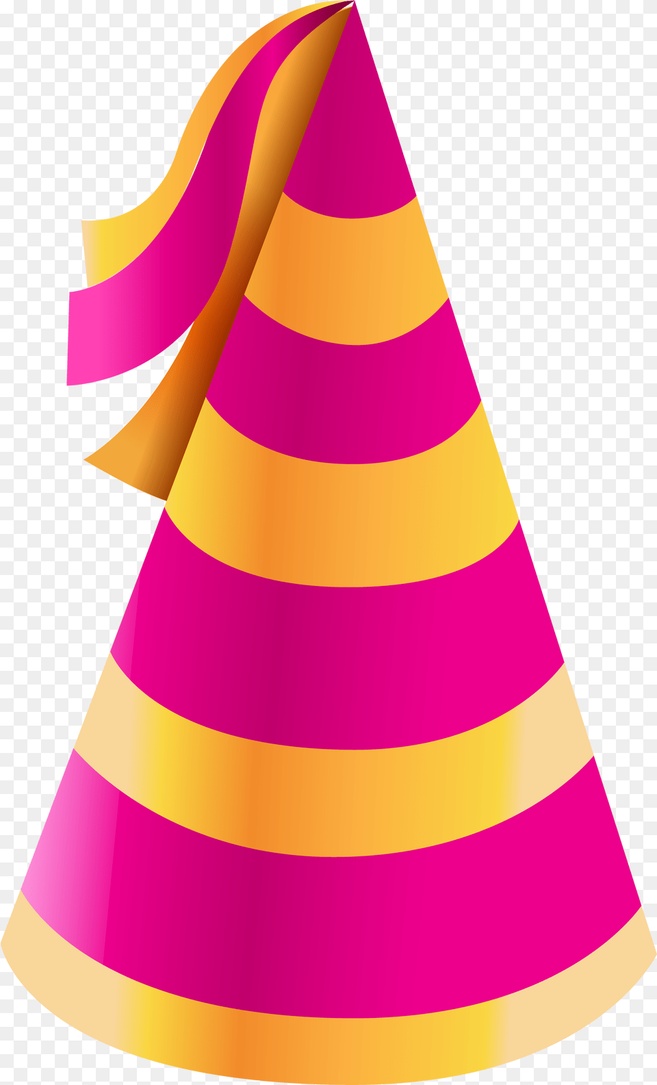 Coneparty Hatmagenta Real Party Hat, Clothing, Party Hat, Animal, Fish Png Image