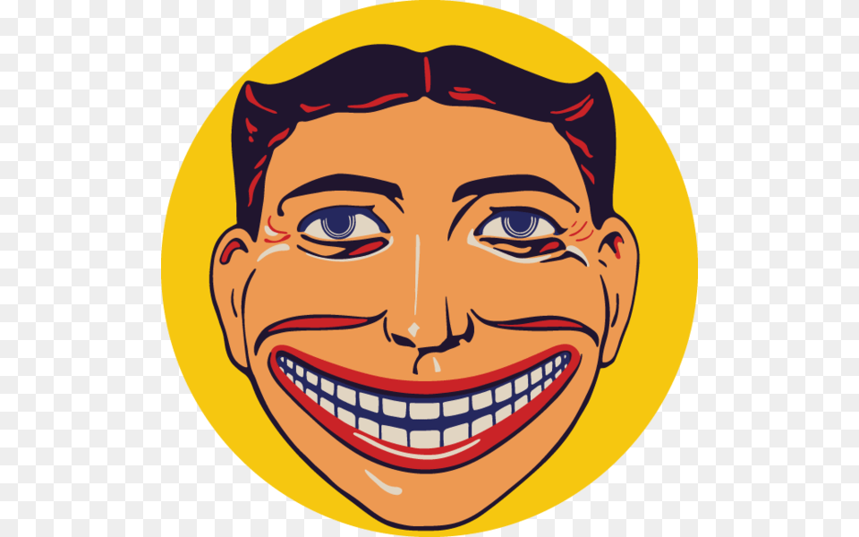 Coney Island Cartoon Clip Art From Coney Island Sideshow Face, Photography, Baby, Person, Head Free Png Download