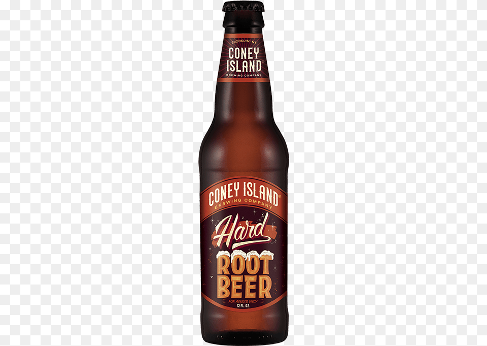 Coney Island Hard Root Beer Coney Island Beer Hard Root Beer 12 Fl Oz, Alcohol, Beer Bottle, Beverage, Bottle Free Png Download