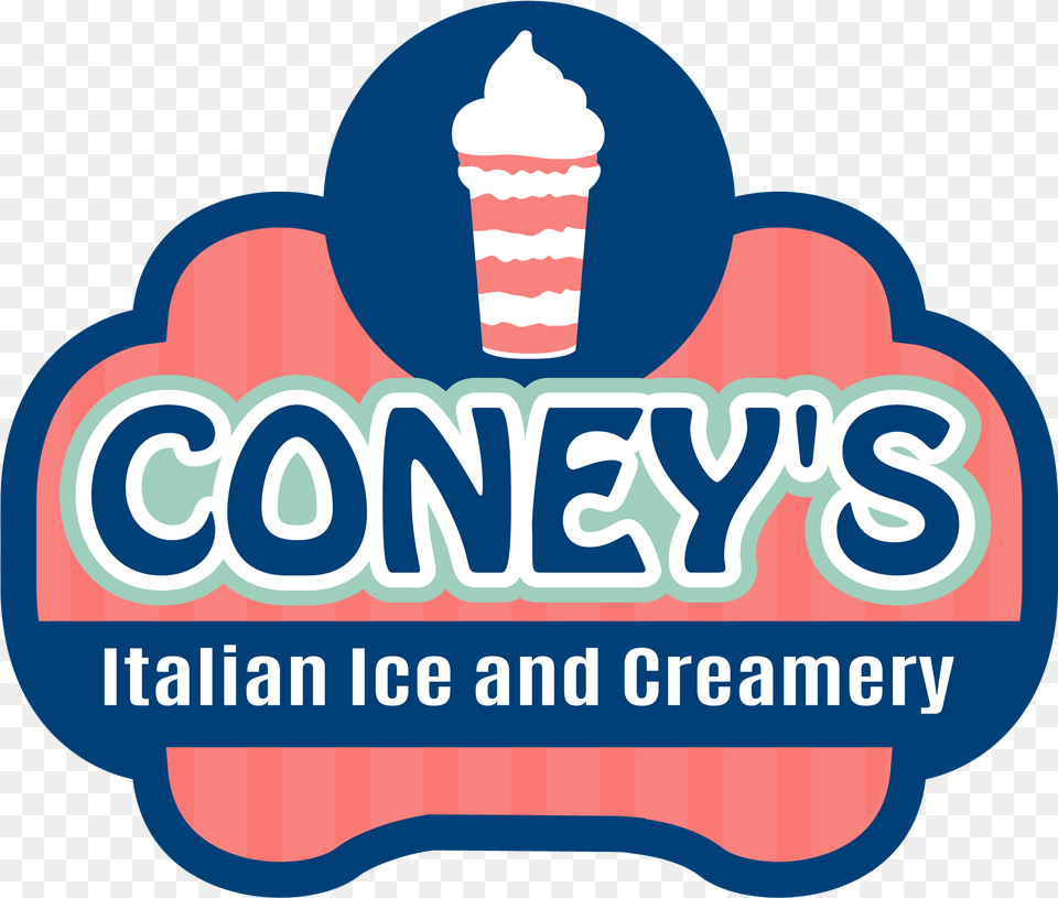 Coney S Italian Ice And Creamery Opening Soon In Tavares, Cream, Dessert, Food, Ice Cream Png Image