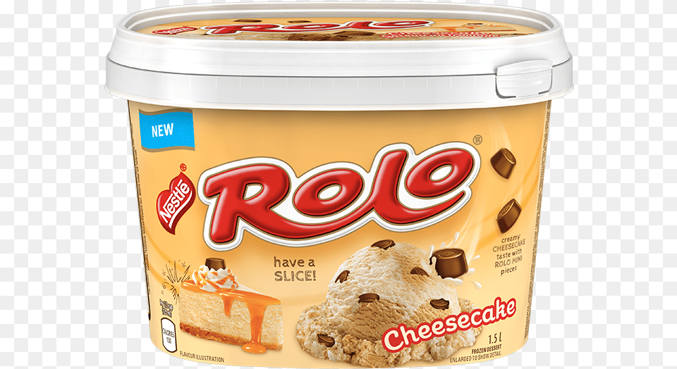 Confectionery Frozen Desserts Rolo Cheesecake Rolo Cheesecake Ice Cream, Dessert, Food, Ice Cream, Peanut Butter Free Transparent Png