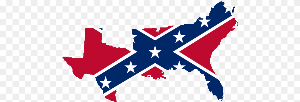 Confederate Flag Southern Map, Symbol Free Transparent Png