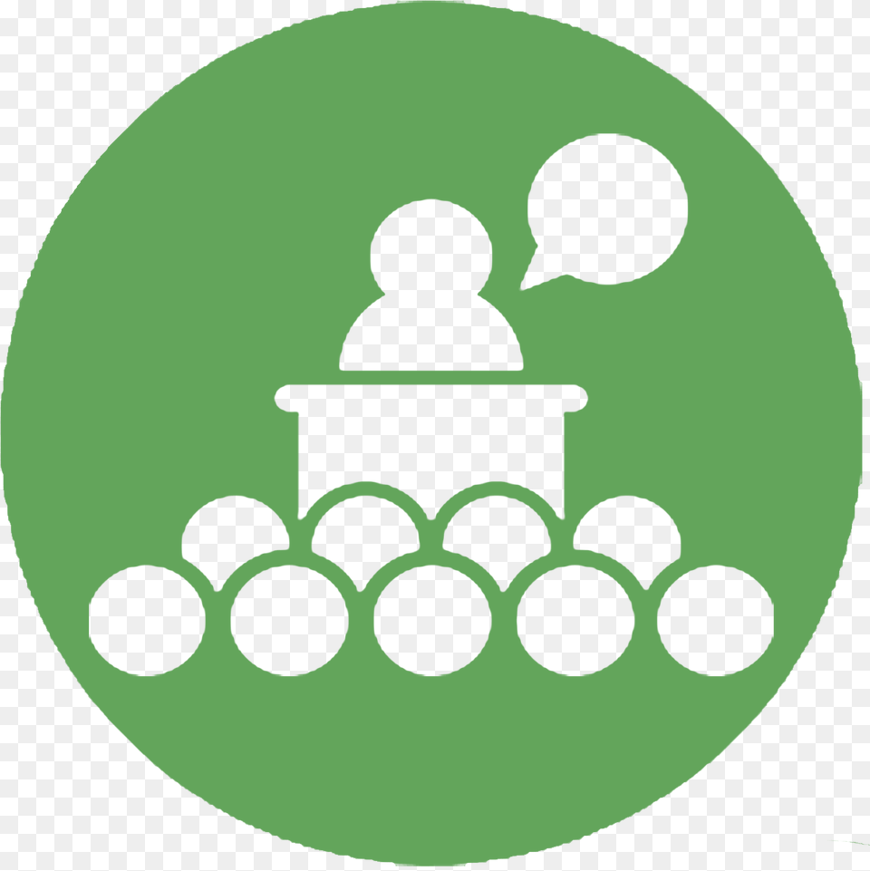 Conference Icon, Green, People, Person, Reading Free Transparent Png