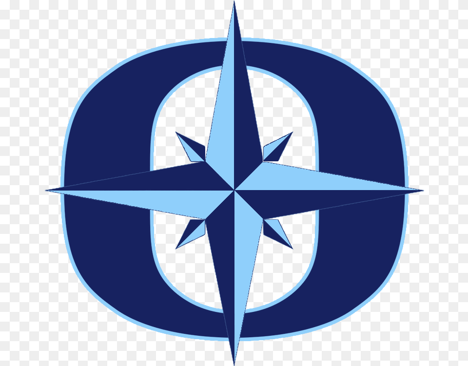 Conference Logos Big 10 Football Conference Blue Compass Rose, Animal, Fish, Sea Life, Shark Png Image