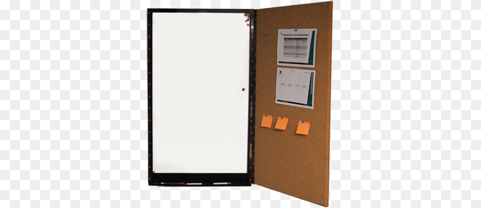 Conference Room Cabinet With A Melamine Door, White Board Free Png
