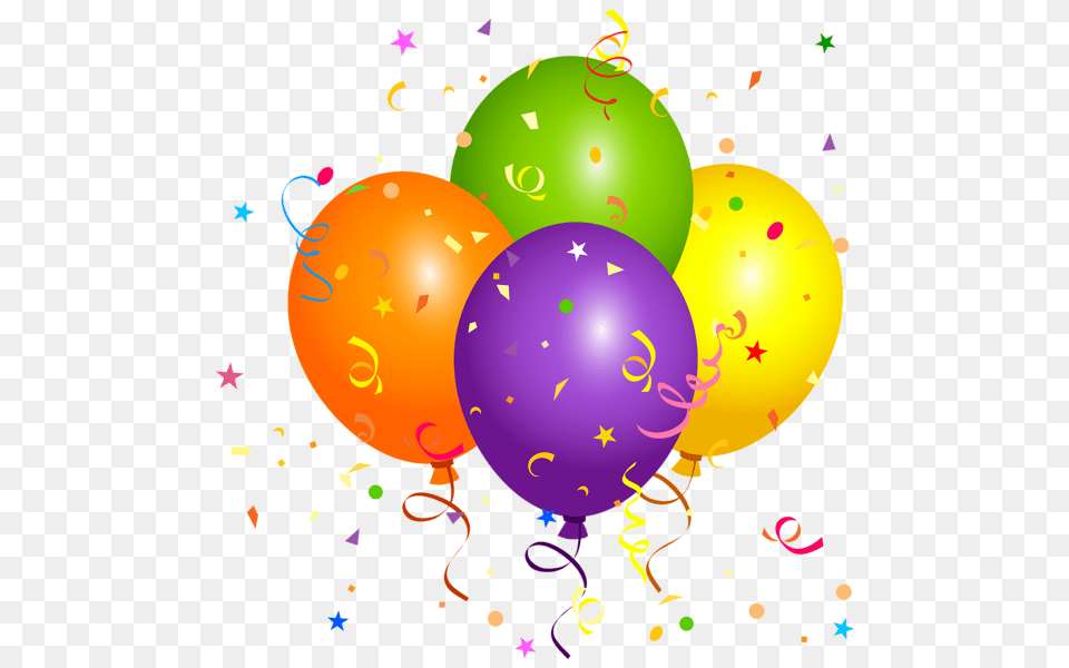 Confetti, Balloon, Paper Png