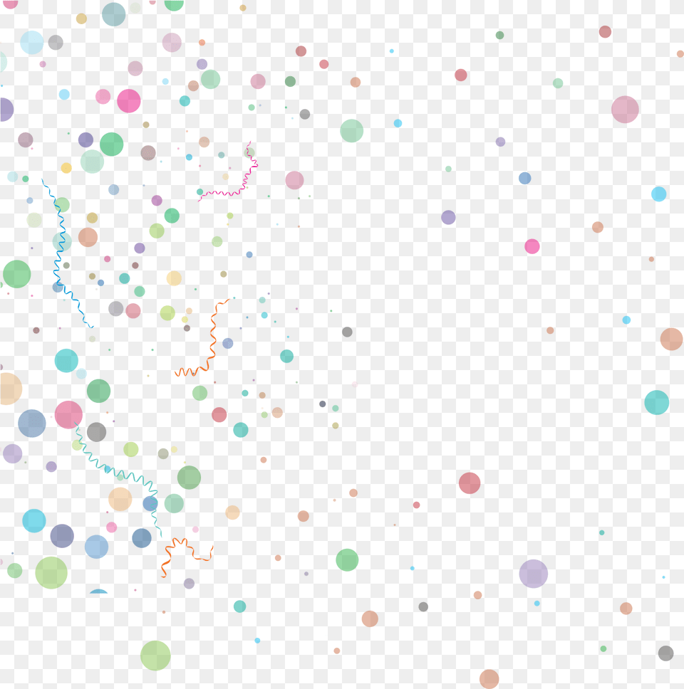 Confetti Circle, Paper Free Png