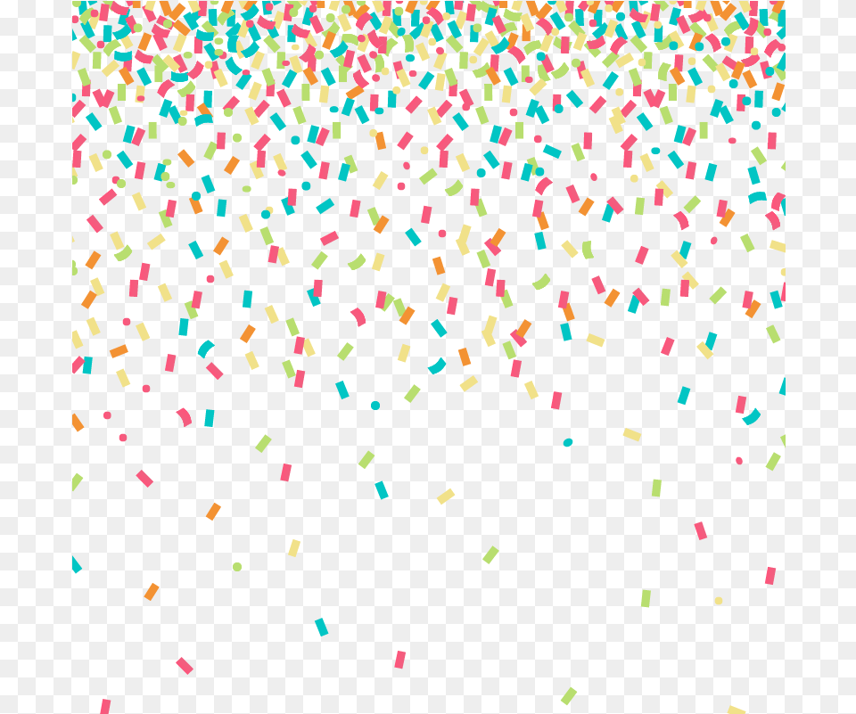 Confetti Clip Art Birthday Confetti Transparent Background, Paper Free Png Download