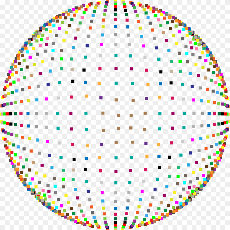 Confetti Clip Arts Circulo De Confetes, Sphere Png