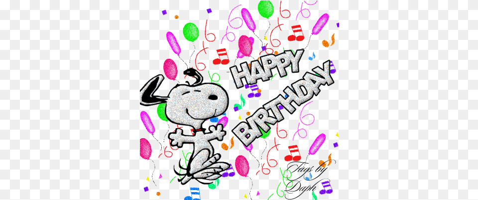 Confetti Gif Design S Email Congratulations Happy Happy Birthday Snoopy Gif, Paper, Art, Graphics Free Png Download