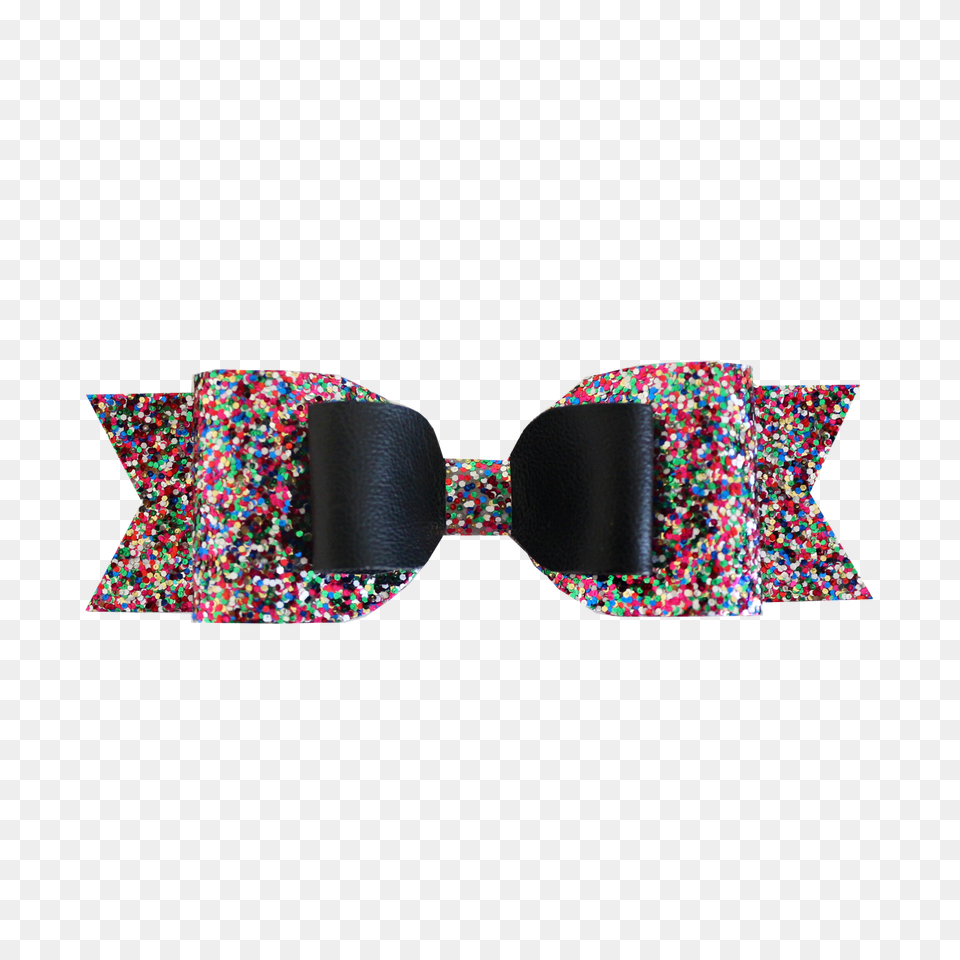 Confetti Glitter Big Bow Clippy, Accessories, Formal Wear, Tie Png Image