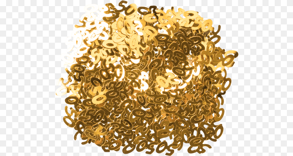 Confetti Gold Chain, Chandelier, Lamp Png Image