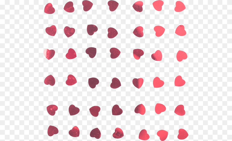 Confetti Heart Red, Flower, Pattern, Petal, Plant Free Png