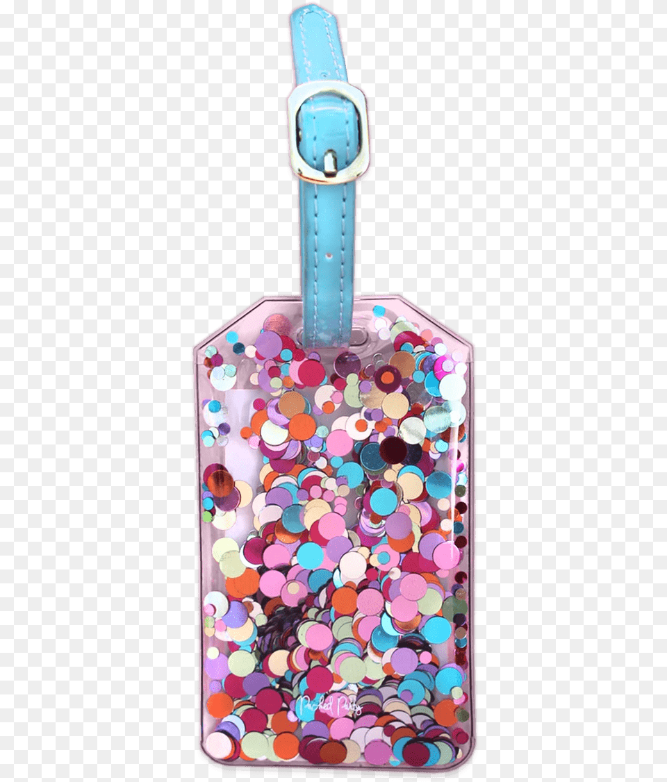 Confetti Luggage Tags Bag Tag, Accessories, Handbag, Buckle Free Transparent Png