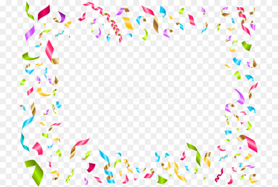 Confetti Party Background Confetti, Paper Free Transparent Png