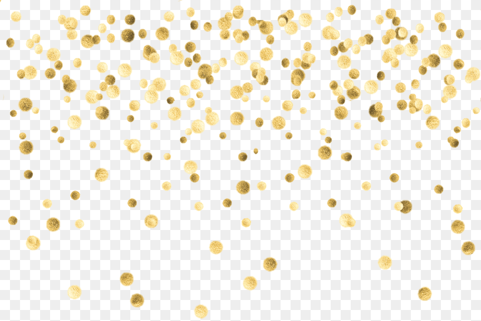 Confetti Picture Gold Confetti, Paper Free Transparent Png