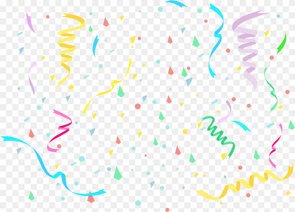 Confetti Portable Network Graphics Clip Art Serpentine Birthday Transparent Background Confetti, Paper Free Png