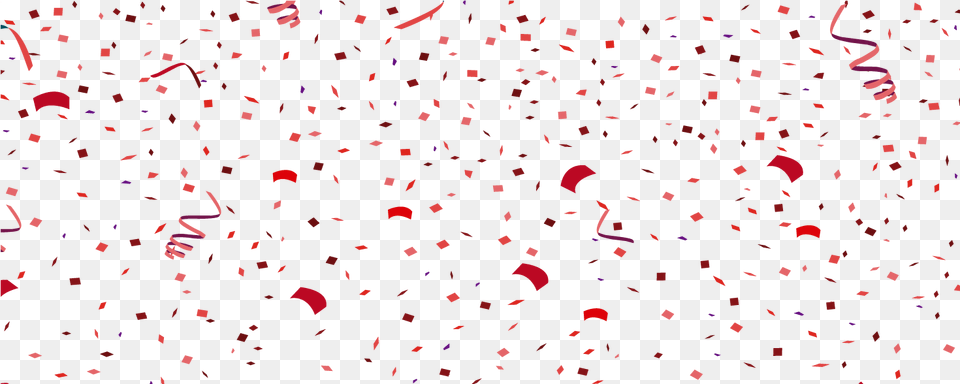 Confetti Red And Blue, Paper Free Png Download
