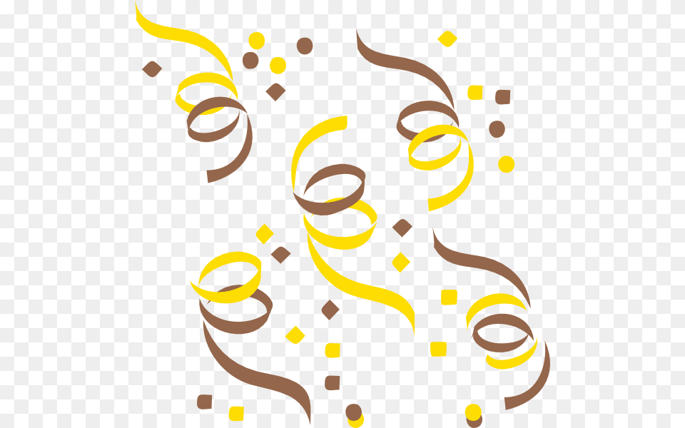 Confetti Yellow And Brown Svg Clip Arts Confetti Clip Art, Paper, Graphics, Baby, Person Png Image