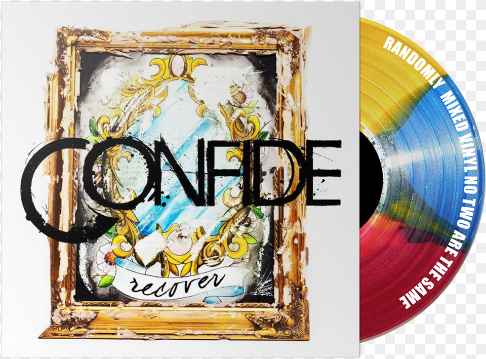 Confide Recover Album, Disk, Art, Dvd Png
