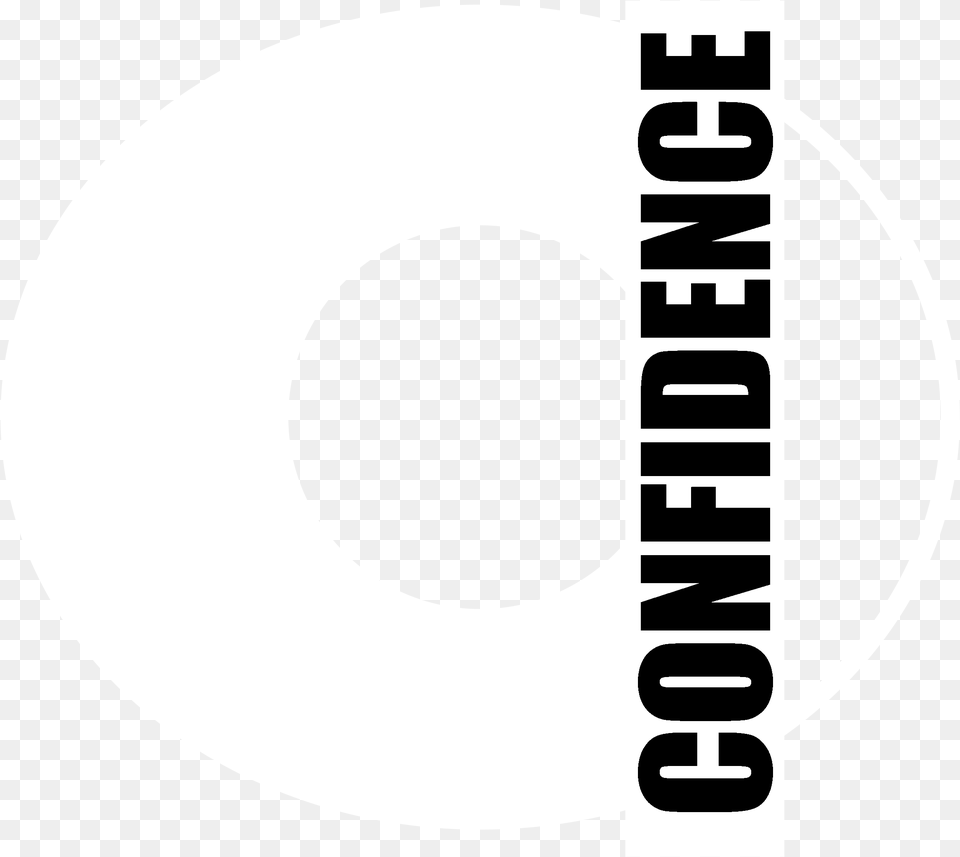 Confidence Logo Black And White Tao Of Real Estate Investing With Confidence A Lazy, Disk, Dvd Png