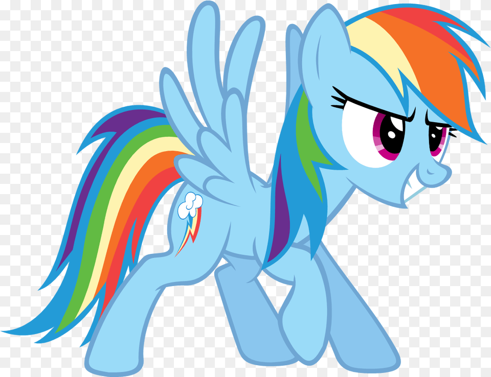 Confident Clipart Pony Friendship Is Magic Rainbow, Art, Graphics, Book, Comics Free Transparent Png