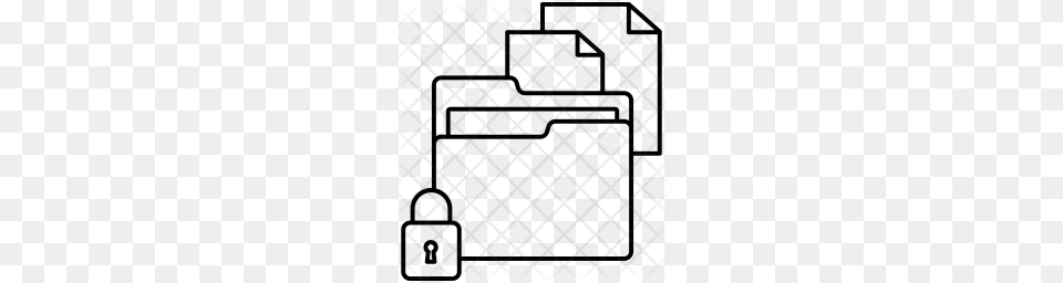 Confidential Data Icon, Pattern Png Image