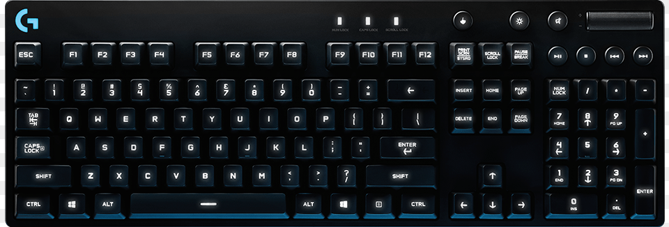 Configuration G810 Keyboard Logitech G810 Orion Spectrum Rgb Gaming Usb Mechanical, Computer, Computer Hardware, Computer Keyboard, Electronics Free Png Download