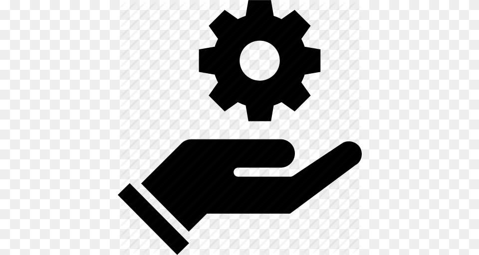 Configure Engineer Gear Hand Machine Manufacturing Settings Icon Free Png Download